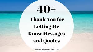 30 Other Ways to Say “Thank You for Letting Me Know” (With Examples)