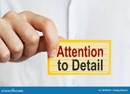 15 another way to say attention to detail