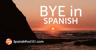 how to say bye in spanish in different ways